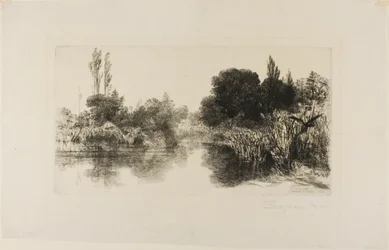 Shere Mill Pond, No. II (大皿)