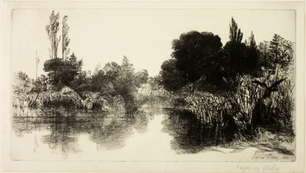 Shere Mill Pond, No. II (大皿)