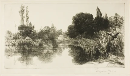 Shere Mill Pond, No. II (大皿)