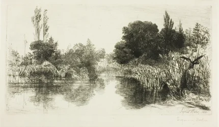 Shere Mill Pond, No. II (大皿)