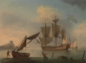 An English Sloop Becalmed near the Shore   1432355   ja       japanese Successfully Translated  Original: Prime Ministers - Vanity Fair. The peoples William. The Rt. Hon. William Ewart Gladstone. 1 July 1879 Translat: Prime Ministers - Vanity Fair. 