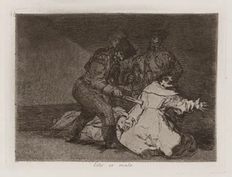 This is Bad, Plate 46 from The Disasters of War