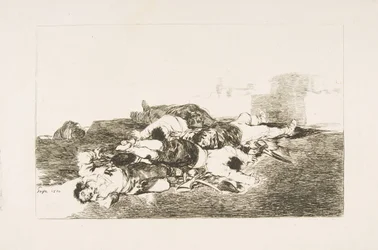戦争の災害からのプレート22戦争の災害：さらに悪い。そんなに...、1810。