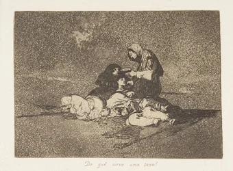 戦争の災害からのプレート59 Los Desastres de la Guerra：Wh ...、1811-12公開された1863年。
