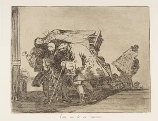 「The Disasters of War」The Disasters of War... のプレート 67、1814 年から 1815 年にかけて 1863 年に出版。