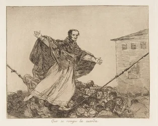 1814〜15年に発行された1863年以降の戦争の災害によるロスデサストレスデラゲラのプレート77 ...