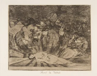「The Disasters of War」The Disasters of War... のプレート 79、1814 年から 1815 年にかけて 1863 年に出版。