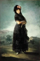 Mariana Waldstein 1763-1808、第 9 代サンタ クルス侯爵夫人、c. 1797-1800。