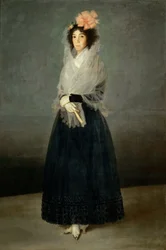 カルピオ伯爵夫人の肖像画、マルケサ デ ラ ソラーナ 1757～1795 年、1794 年。