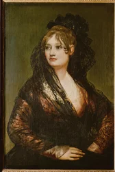 ドナ・イサベル・デ・ポルセルの肖像、1805年以前（油彩・カンヴァス）