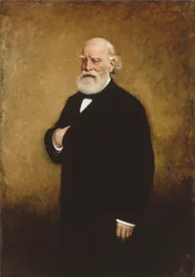 Francois-Vincent Raspail 1794-1878、1878年の肖像。