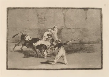 Caught by a Moor while in the square (A Moor Caught by the Bull in the Ring)