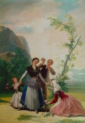 フラワーガールや春。 1786