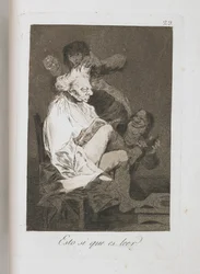 ロスカプリチョスのプレート、1797年〜1798年