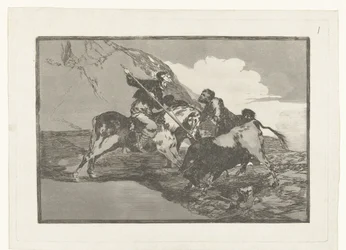 Stierenjacht te paard 古代スペイン人が田舎で馬に乗って雄牛を狩った方法 Stierenvechten (シリーズタイトル) 闘牛（シリーズタイトル）