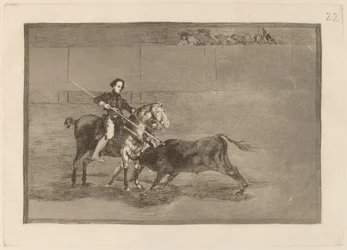 Manly Courage of the Celebrated Pajuelera in the Ring at Saragossa (The Celebrated Pajuelera in the Ring at Saragossa)