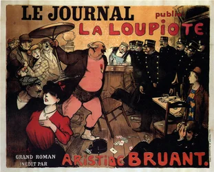 Le Journal は、Aristide Bruant による偉大な小説 La Loupiote を 1908 年に出版します。