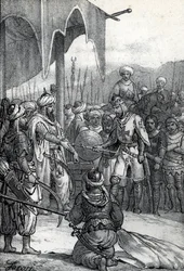 第 7 回十字軍: ルイ 9 世は 1250 年 4 月 6 日のファリスクールの戦いで捕虜になった (第 7 回十字軍: 1250 年 4 月 6 日のファリスクールの戦いで国王ルイ 9 世が捕虜になった)