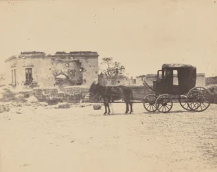 [皇帝マクシミリアンの死の馬車]、1867 年。