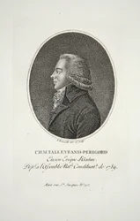 M.Talleyrand-Perigord、Encien Eveque dAutun、パブ。 1791