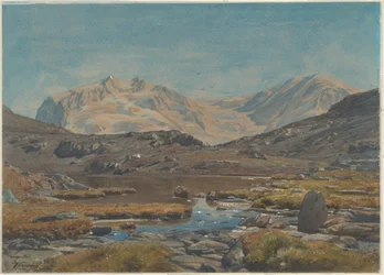 山の風景