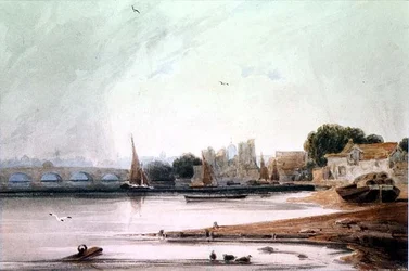 ランベス宮殿とウェストミンスター・ブリッジ