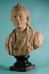 クリストフ・ウィリバルド・グラックの胸像（1714-87）（石膏）