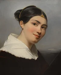ジュリー・デュヴィダル・ド・モンフェリエの肖像 1797-1865, 1830.