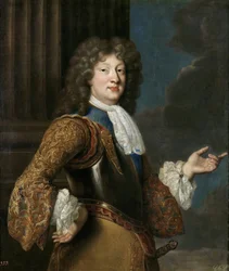 ルイの肖像、フランスの大王 - トロイ、フランソワ、ド (1645-1730) - キャンバスに油彩 - 105x87 - プラド美術館、マドリッド