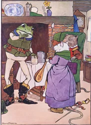 ミストレスマウスの祈りは、チャールズH.ベネットによる1916年の「カエルはウーイングゴー」のイラストを歌ってくれますか