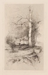 風景、1890年。