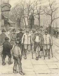 傷ついた遊歩道、1917