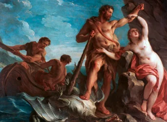 ヘラクレスがヘシオネを救出する、1708-1737年頃