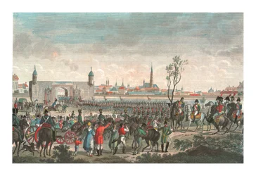 1805年11月14日、ウィーンへのフランス人の侵入、c1850