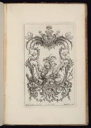 アーモリアル トロフィーのカルトゥーシュ、Livre d’ornements (装飾書)