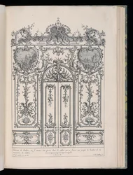 二重扉のある壁、Livre de Lambris (羽目板の書)