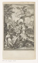 マケドニアの勝利の寓話 タイトル: Marcus Iunianus Iustinus en Abraham Gronovius, Iustini Historiae Philippicae, 1719