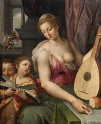 音楽の寓意、1575年頃