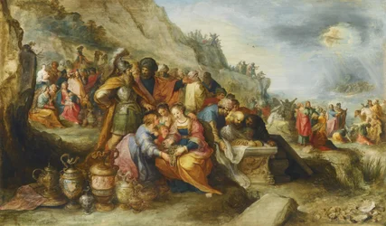 イスラエル人、紅海を渡った後、家父長ジョセフの墓で、1630年