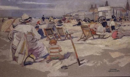 A Day by the Sea（油彩・キャンバス）