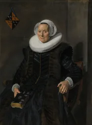 Maritge Claesdr Vooghtの肖像 Maritge Claesdr Vooght（1577-1644）の肖像