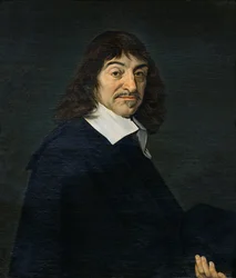 ルネ・デカルトの肖像（1596-1650）c.1649