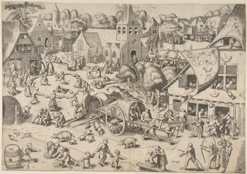 ホーボーケンでのフェア、c。1559。