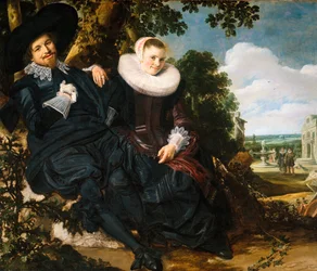 Isaac Abrahamsz Massa と Beatrix van der Laen