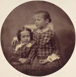 ヘルミーネとマリー・アントワーヌ、1850～60年代。