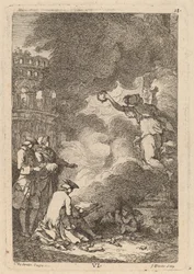 ローマへの到来: pl. 6