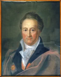 1810年のゲーテの肖像（Gerard von Kugelgen作