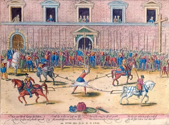 1563年3月18日のムレ卿ジャン・ド・ポルトロの処刑
