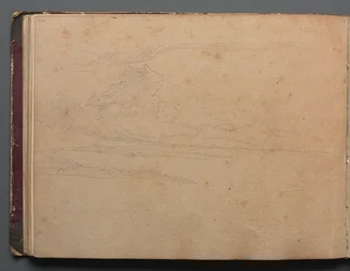 ローマとその周辺の景色を含むアルバム、Landscape Studies、29bページ:Landscape Study