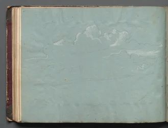 ローマとその周辺の景色を含むアルバム、Landscape Studies、36b ページ: Cloud Study